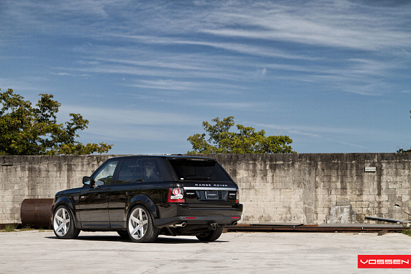 Фото дисков Vossen CV3 Серебро на Land Rover Range Rover Sport I