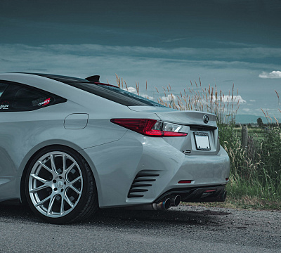 Фото дисков Vossen VFS-6 на Lexus RC