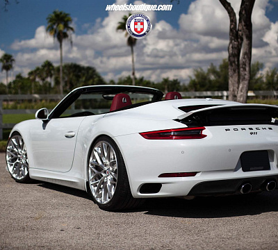 Фото дисков HRE P200 на Porsche 911 VII