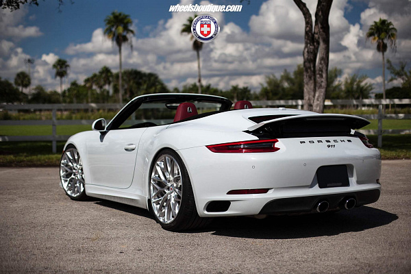 Фото дисков HRE P200 Глянцевый лак на Porsche 911 VII