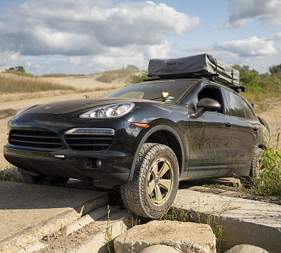 Фото дисков Black Rhino TAIGA на Porsche Cayenne II