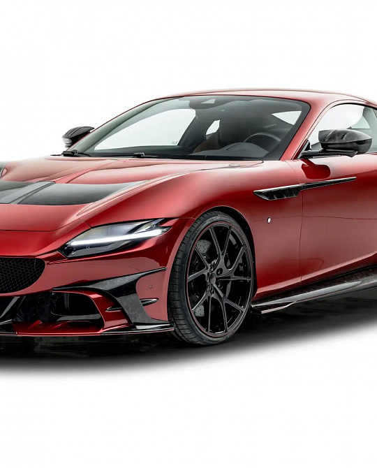 Фото дисков YT.5 Черный глянец на Ferrari Roma