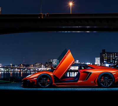 Фото дисков Vossen M-X6 на Lamborghini Aventador