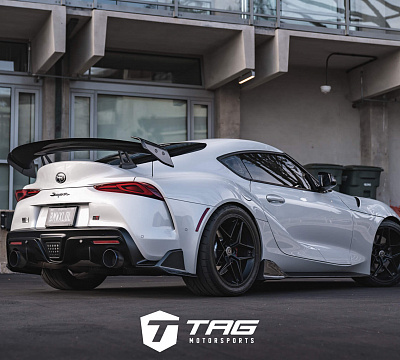 Фото дисков HRE FF11 на Toyota Supra A90