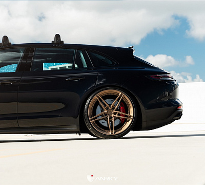 Фото дисков Anrky AN27 на Porsche Panamera III