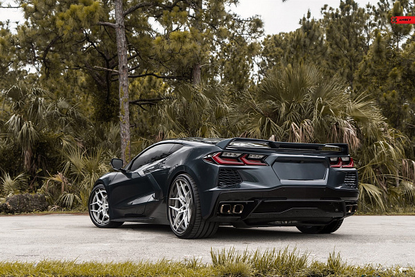 Фото дисков Anrky S3-X4 Сатиновый лак на Chevrolet Corvette C8