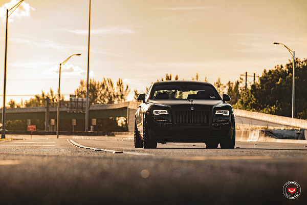 Фото дисков Vossen S17-13 Черный сатин на Rolls-Royce Ghost I