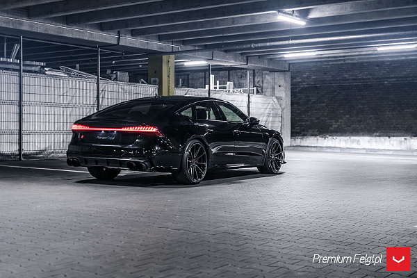 Фото дисков Vossen HF-3 Алмазная проточка на Audi A/RS 7 (4K)