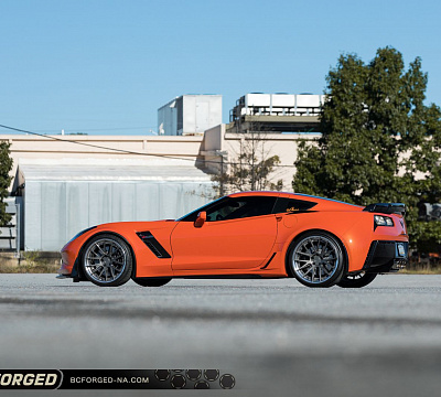 Фото дисков BC Forged HCA383 на Chevrolet Corvette C7