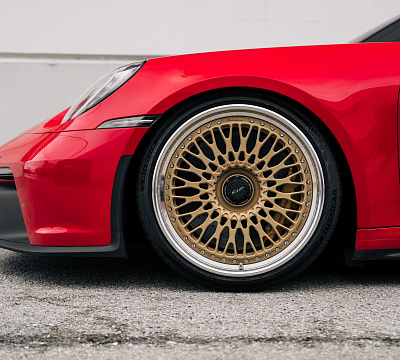 Фото дисков Brixton Forged TR20 на Porsche 911 VIII