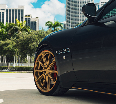 Фото дисков Vossen HF-3 на Maserati GranTurismo I
