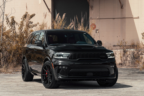 Фото дисков Vossen HF-3 Черный глянец на Dodge Durango III