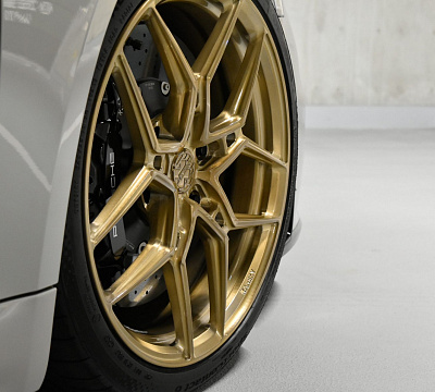 Фото дисков Anrky S1-X4 на Porsche Cayman III