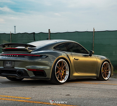 Фото дисков Anrky AN33 на Porsche 911 VIII