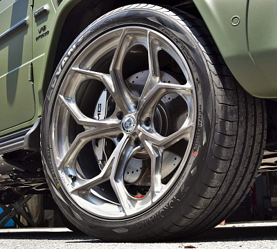 Фото дисков HRE P111SC на Mercedes-Benz G-Class III