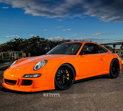 Фото дисков Strasse Wheels R10 Performance на Porsche 911 VI