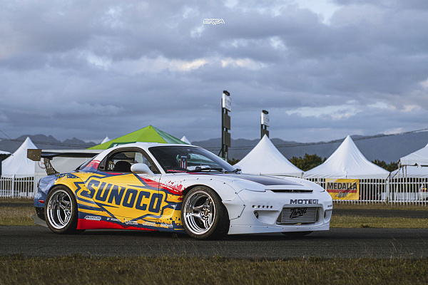 Фото дисков Motegi Racing MF421 SS3 Полированный лак на Mazda RX-7 III
