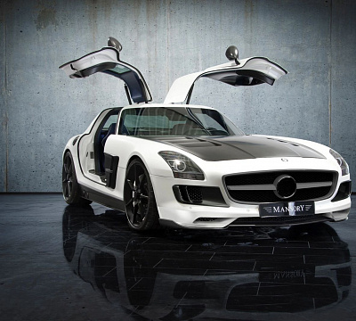 Фото дисков Mansory FS.7 на Mercedes-Benz SLS AMG