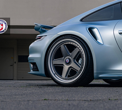 Фото дисков HRE 517 на Porsche 911 VIII