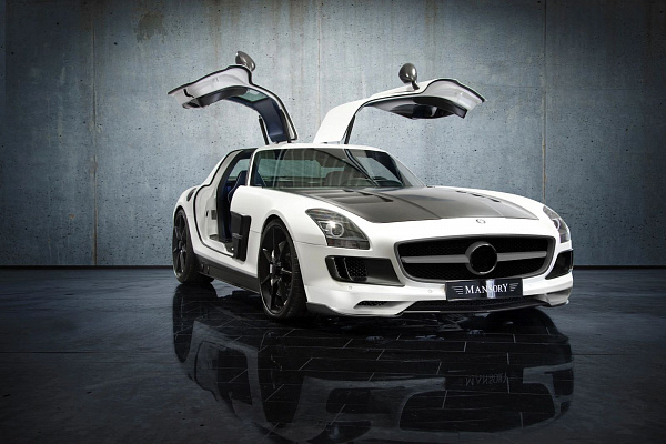 Фото дисков Mansory FS.7 Черный сатин на Mercedes-Benz SLS AMG