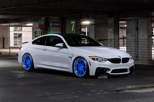 Фото дисков Strasse Wheels S8 Deep Concave Другой цвет на BMW 4/M4 (F32/F82)