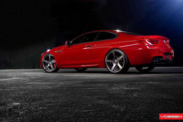 Фото дисков Vossen CV3 Сатиновый графит на BMW 6/M6 (F06/F13/F12)