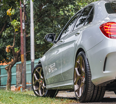 Фото дисков Vossen CG-205 на Mercedes-Benz C-Class (W205)