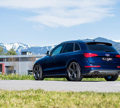 Фото дисков Vossen CV3 на Audi Q5 (8R)