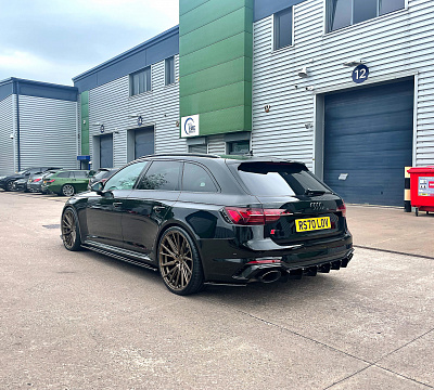 Фото дисков Vossen HF-4T на Audi A/S/RS 4 (B9)