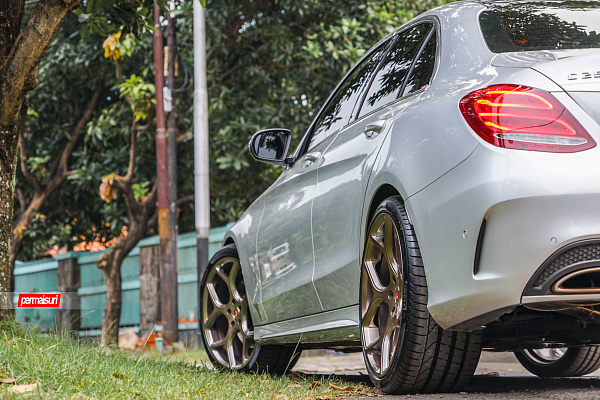 Фото дисков Vossen CG-205 Глянцевая бронза на Mercedes-Benz C-Class (W205)