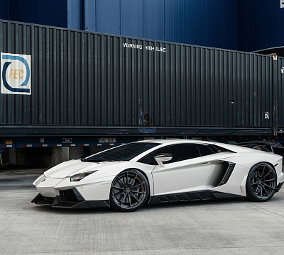 Фото дисков Anrky AN28 на Lamborghini Aventador