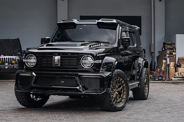 Фото дисков Vossen HFX-1 (6-Lug) Сатиновая бронза на Tank 300