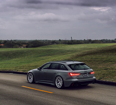 Фото дисков Vossen HFX-1 (5-Lug) на Audi A/RS 7 (4K)