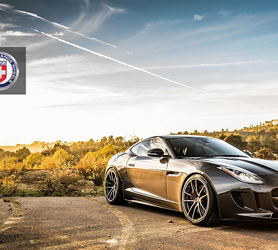 Фото дисков HRE P104 на Jaguar F-Type