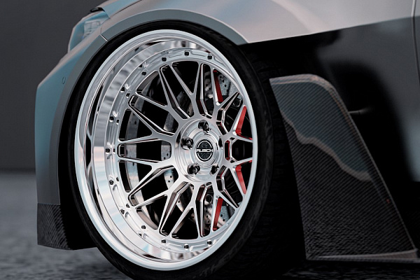Фото дисков Rusch MS-03 MB Полированный лак на BMW 4/M4 (G22/G82)