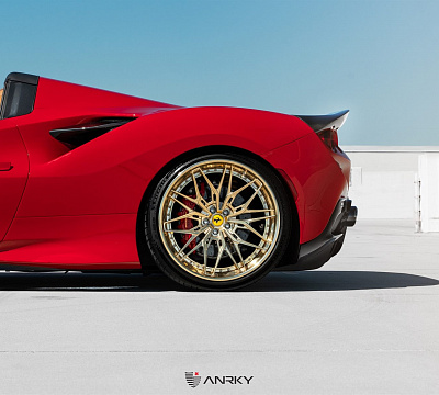 Фото дисков Anrky S3-X1 на Ferrari F8