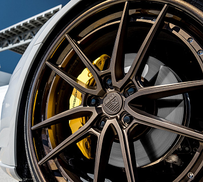 Фото дисков Anrky AN34 на Porsche Panamera III