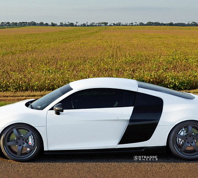 Фото дисков Strasse Wheels S5 Signature на Audi R8 (Typ 42)