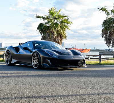 Фото дисков Anrky S1-X3 на Ferrari 488