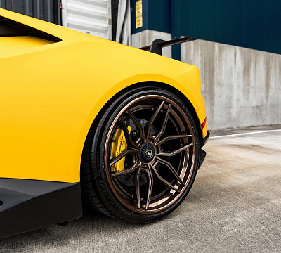 Фото дисков Anrky AN36 на Lamborghini Huracan