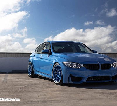 Фото дисков HRE 300 на BMW 3/M3 (F3x/F80)