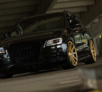 Фото дисков Vossen CV4 на Audi Q5 (8R)