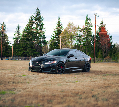 Фото дисков Vossen HF-5 на Jaguar XF II