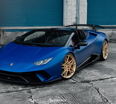 Фото дисков Anrky S1-X2 на Lamborghini Huracan