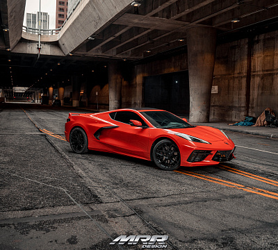 Фото дисков MRR FS01 на Chevrolet Corvette C8