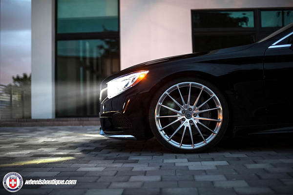 Фото дисков HRE P103 Глянцевый лак на Mercedes-Benz S-Class (W222, C217)