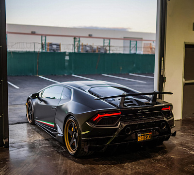 Фото дисков HRE 305 на Lamborghini Huracan