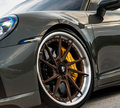 Фото дисков Anrky AN33 на Porsche 911 VIII