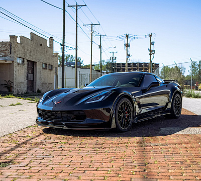 Фото дисков Anrky AN10 на Chevrolet Corvette C8