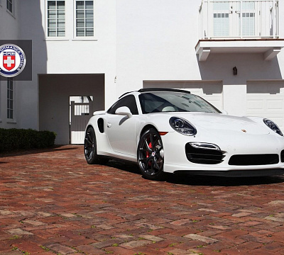 Фото дисков HRE P101 на Porsche 911 VII